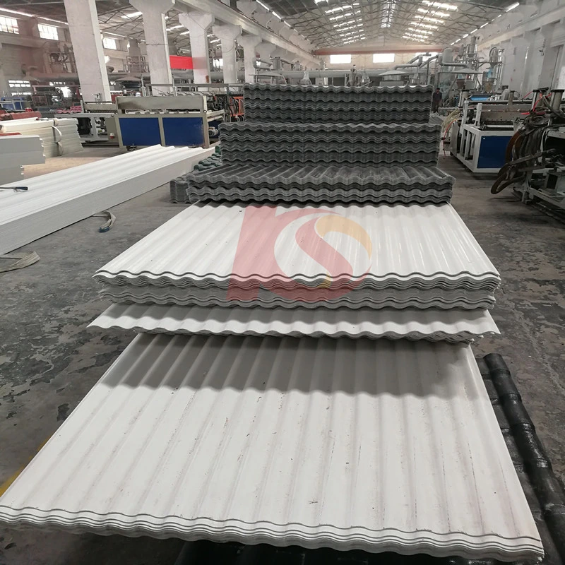 Fireproof PVC Wave Roofing/Roof Sheet for Industry