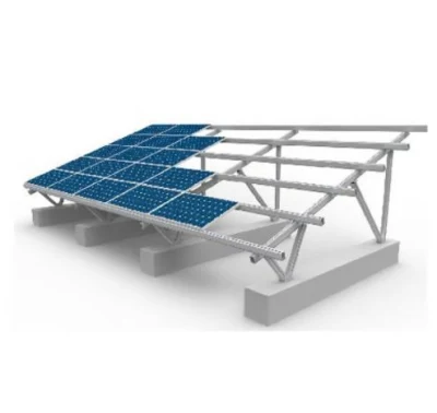 MID solaire en aluminium de panneau encadré par picovolte solaire de structure de système de support d'OEM solaire superbe