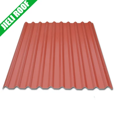 Feuilles UPVC de couleur stable pour toiture